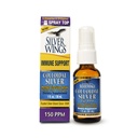 Naravna pot Silver Wings Coloidal Silver 150ppm (750mcg) w/Echinacea & Origano Imune Support Supplement - 1 fl. oz Spray