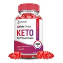 Upravičeni laboratoriji Keto Drops Keto ACV Gummies Napredno Formula 1000MG Keto Kaplji Keto Gummies Apple Cider Vinegar Oblikovan s Pomegranate Beet Juice v prahu B12 Vegan Non GSO 60 Gummies