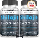 84.000 MG organski shilajit Gumies z 85+ Trace minerali, Fulvic Acid, Shilajit za moške in ženske, energijska in imunosupresivna podpora, Visoka jakost zlata stopnje, Sugar-free, Vegan, 100% Natural 120 Gumies