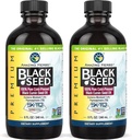 Neverjetna zelišča Premium črno seme olje - Gluten prost, brez GSO, hladno stisnjena Nigella Sativa Aids v prebavnega zdravja, imunske podpore, funkcije možganov - 8 Fl Oz (Pack of 2)