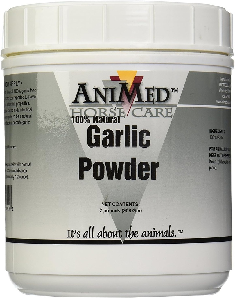 AniMed česen prašek Pure za konje, 2-pound