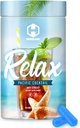 HARDLABZ Relax - Vse-naravni stres Relief, podpora za spanje, izboljšanje razpoloženja Zeliščni dodatek z Ivan Tea, Valerian, Ginseng, sivke, limonin balzam, materinstvo, 60 kapsul