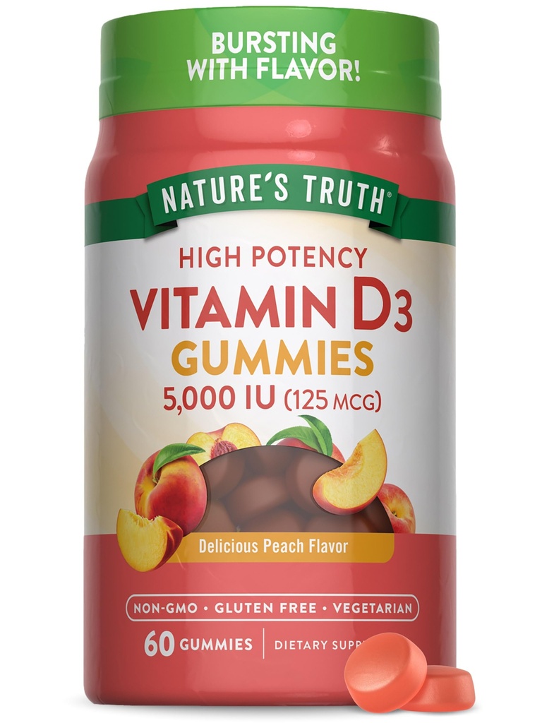 Resnica narave Vitamin D3 Gumies 