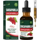 Sarsaparilla Root Extract Kapljice za čiščenje jeter Detox & Popravila, Imunska podpora dodatek z Dandelion Cocolmeca Polypodium Leucotomos. Diente de Leon para Limpieza de Colon y Desinthicar. 2oz