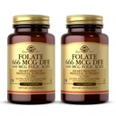 Solgar Folat 666 mcg DFE (Folna kislina 400 mcg) - 250 tablet, pakiranje 2 - Prednatalna podpora - Ne- GMO, Vegan, Gluten Free, Dairy Free, Kosher - 500 skupaj