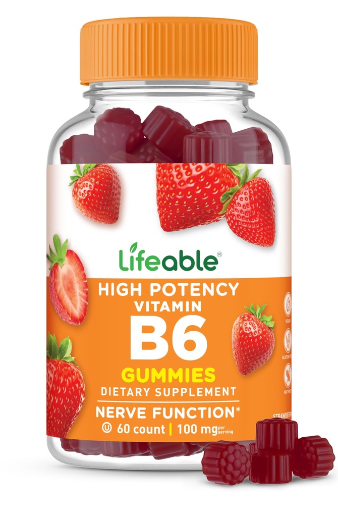 Življenjski vitamin B6 Gumies 
