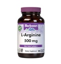 Bluebonnet Nutrition L-Arginin 500mg, Free-Form Aminokislina, dušikov oksid Precursor*, Soy-free, Gluten-free, Non-GMO, Kosher Certified, Vegan, 100 Zelenjavnih kapsul, 100 Serving, Bela