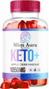 Slim Aura Keto ACV Gumies - Official Slim Aura Keto Plus Apple Cider Vinegar 1050MG Napredna Formula Gummys, All Natural Premium Formula, Slimaura Gomitas Mnenja, 60 Gumies za 1 mesec