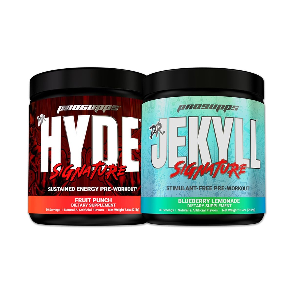 PROSUPPS G. Hyde Signature Fruit Punch in Dr. Jekyll Signature Blueberry Lemonade Bundele