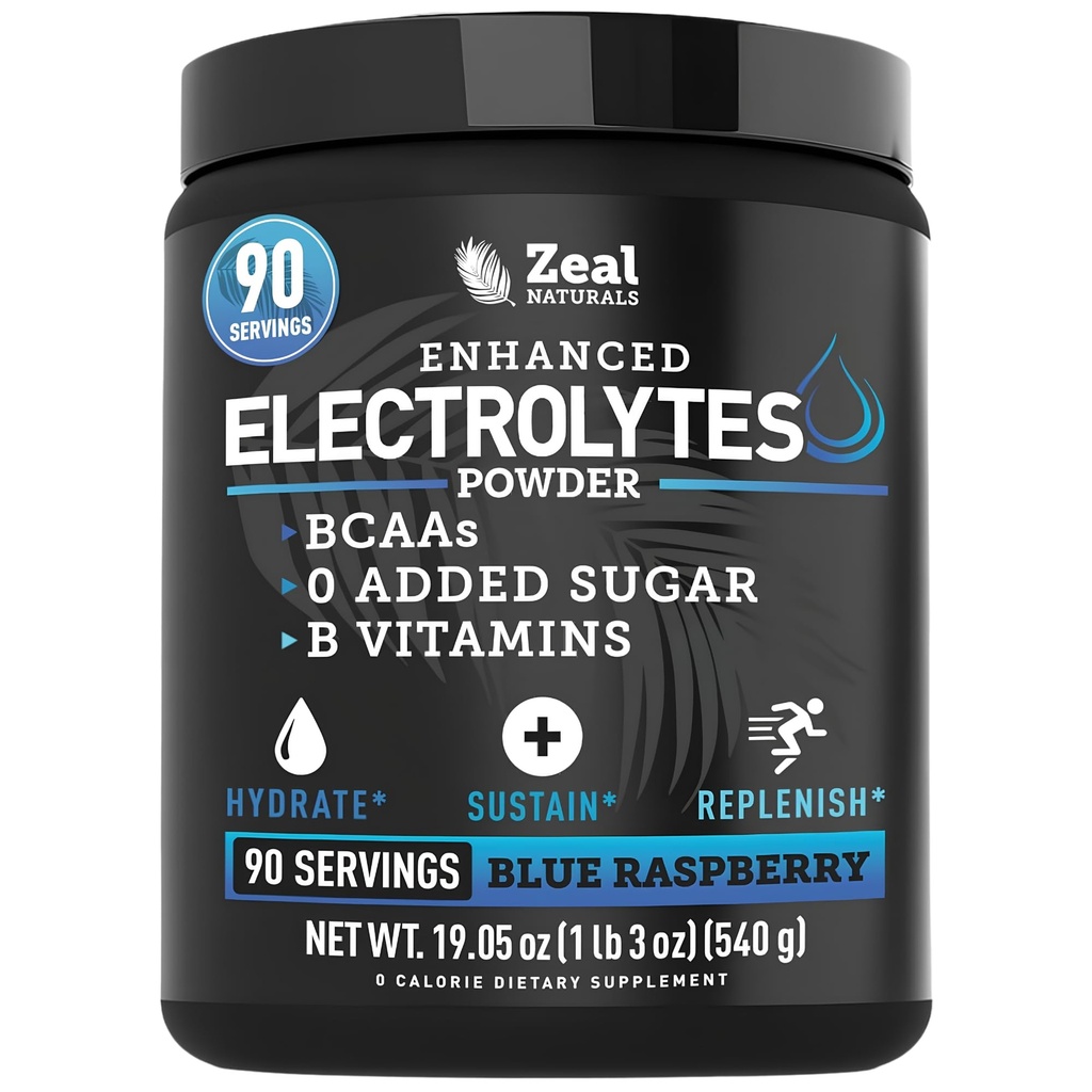 Zeal Naturals Elektrolit Powder Recovery Drink (90 Servings 