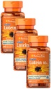Puritan's Pride Lutein 40 Mg z Zeaksantinom, pomaga pri podpori zdravju oči*, cel fižol, 60 Ct, (paket s 3)
