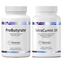 Teseract Medical Research ProButyrate Gut Health Supplement, Butyric Acid Complex & TetraCumin SR Skupna podpora dodatek, Trajna sprostitev