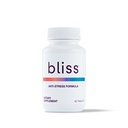 Bliss Herbal Stres Support – Adaptogene tablete z Ashwagandha, Rhodiola & L-Theanine – Spodbuja umirjeno, razpoloženjsko ravnovesje in mentalno jasnost – Vegan & Gluten-free – 60 tablet