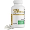 Bronzon Acetil L-karnitin 500 MG Aminokislina Ne- GMO 120 kapsul