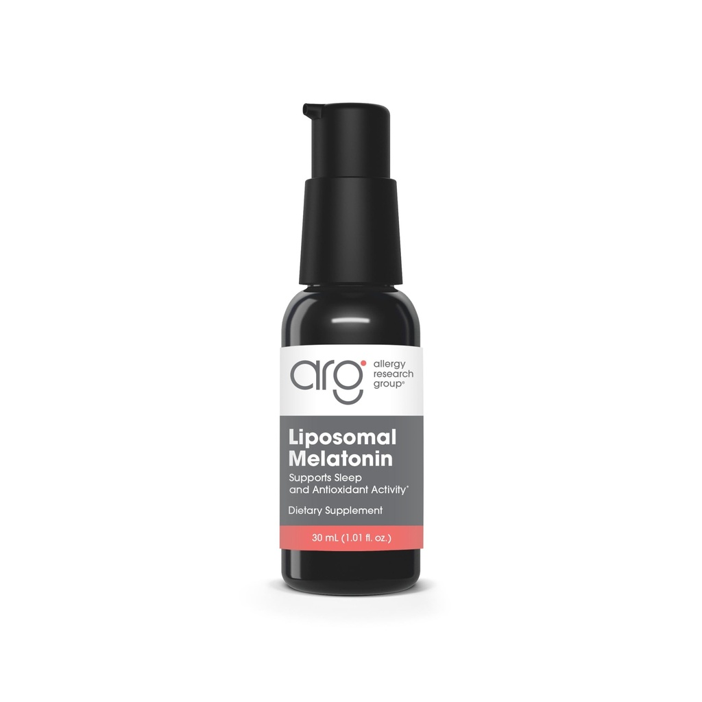 Alergija Raziskovalna skupina Liposomal Melatonin Dodatek - Peroralni spanec Spray za odrasle, 1mg Tekoči melatonin, Pure, Hitra vadbena Formula - 1 Fl Oz