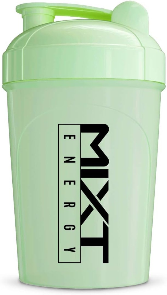 MIXT Energy Shaker Steklenica, 16 oz. Shaker steklenica, BPA Free & Lid Mešalna tehnologija (16 oz, Glow v temi)