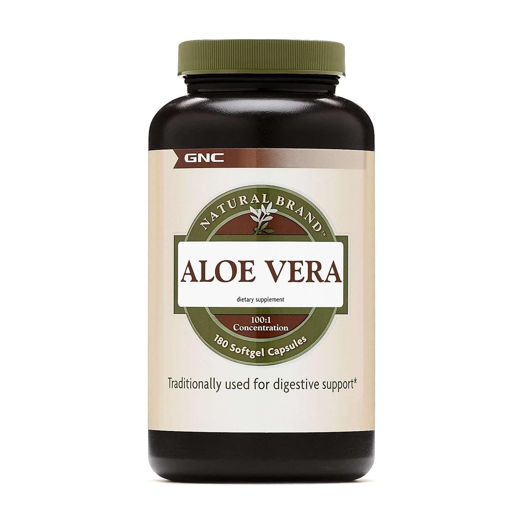 GNC Naravne znamke Aloe Vera SoftGel Kapsule