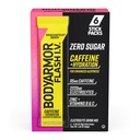 BODYARMOR Kofeiniran Flash I.V. Elektrolitski paketi - DragonFruit Berry - Zero Sugar Energy Drink Mix, Enoservni paketi, Hidracija za pred vadbo, Potovalne esencials, Active Lifestyle (6 Count)