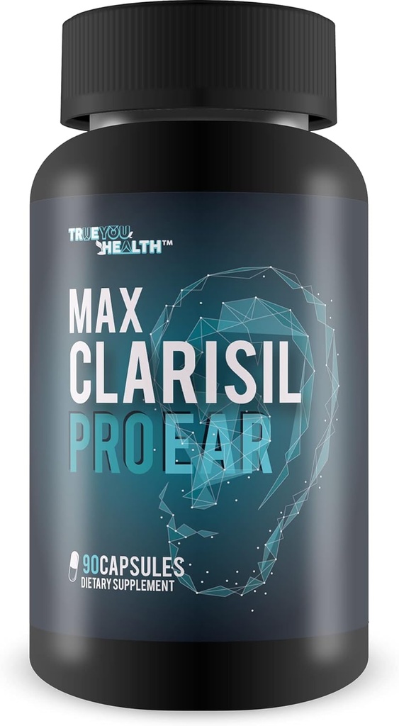 Max Clarisil Pro uho - sluh izguba & uho obročka podpora - naravni kurjavi osnova Formula za podporo zmanjšano otekanje in izboljšano zdravje ušesa - Max Clarisil Pro sluh izguba dodatek