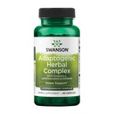 Swanson Rhodiola Ashwagandha Ginseng Kompleksna energija Imunska funkcija Živčevje Stres Podpora Adaptogeni Herb Dodatek 60 Kapsula