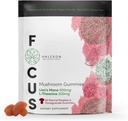 Halceon Wellness Gobe Gumies - Levja griva goba in L-Theanine dodatek za zdravje možganov - Nootropic Gobe dodatek - Non-GMO Vegan Lev Mane Gobe Gumies za fokus - 60 Count