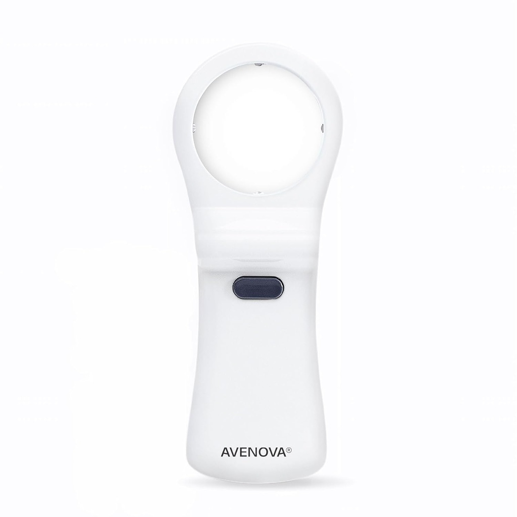 i-Chek by Avenova – iluminirano, povečanje oči in trepalnic ogledalo za Blefaritis, Chalazion, Styes, suhe oči, kontaktnih leč, in Lash razširitve