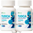 1450MG TUDCA Jetrna dopolnila, Bile soli Jetrna podpora Dopolnilo kompleks, Zdravje jeter za jetra Ledvična čistila in popravila, 60 kapsul