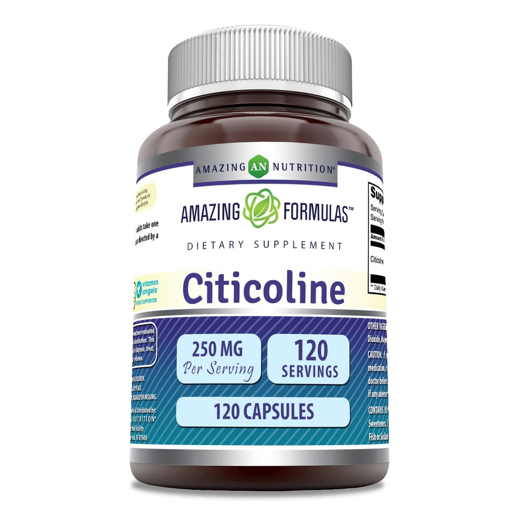 Osupljive formule Citicoline 250 mg 