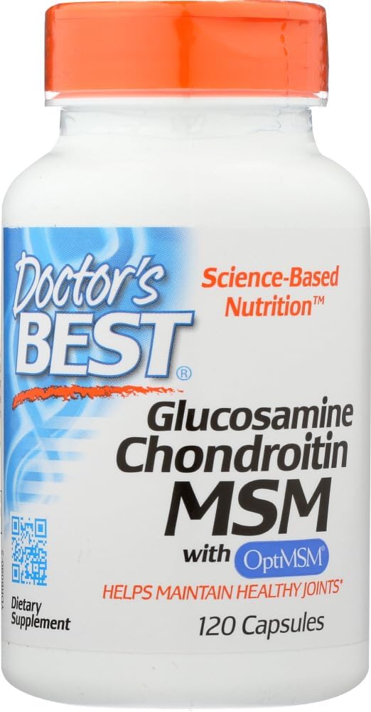 Zdravnikov najboljši glukozamin/čondroitin/MSM, kapsule, 120