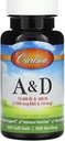 Carlson Labs Vitamin A in D, 10000/400 i.e., 300 kapsul