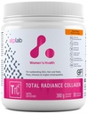 ATP LAB Total Radiance Collagen - Peach Mango Flavor, 360g - Kolagen peptidi v prahu za ženske - hidrolizirani kolagen beljakovin dodatek z Biotin