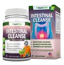 Črevesno čiščenje - All Natural Herbal Detox Formula - Full 10-Day Detox Program - Wormwood, Cranberry, Paul D'Arco, Goldenseal, Česen, Black Walnut Hull, Echinacea in 10 drugih naravnih sestavin