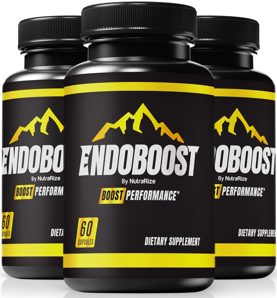 (3 paket) Endoboost za moške - (uradno) Endoboost zmogljivosti, Endo Boost dopolnila, Endoboost Boost kapsule, Endobost Mnenja za zdravstvene tablete Pro Napredna Formula (180 Kapsule)