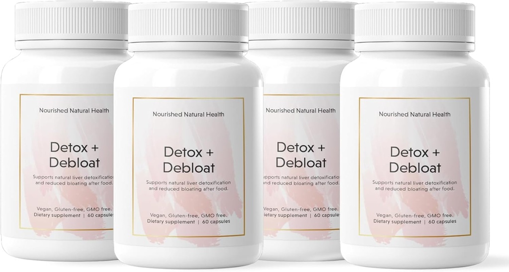 Hranilna naravna detox + debloat - Milk Thistle & Dandelion Root Vegan dodatek za ženske - Napenjanje Relief & Prebava Podpora - 240 Kapsule