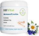 HribVital Eccema krema za otroke - Hydrating vlažilec za odrasle, zeliščni dojenček Eccema Relief, Srbečica Relief Panj zdravljenje, Anti Srbeč losijon in Seborrheic Dermatitis Balm 8.5 fl oz
