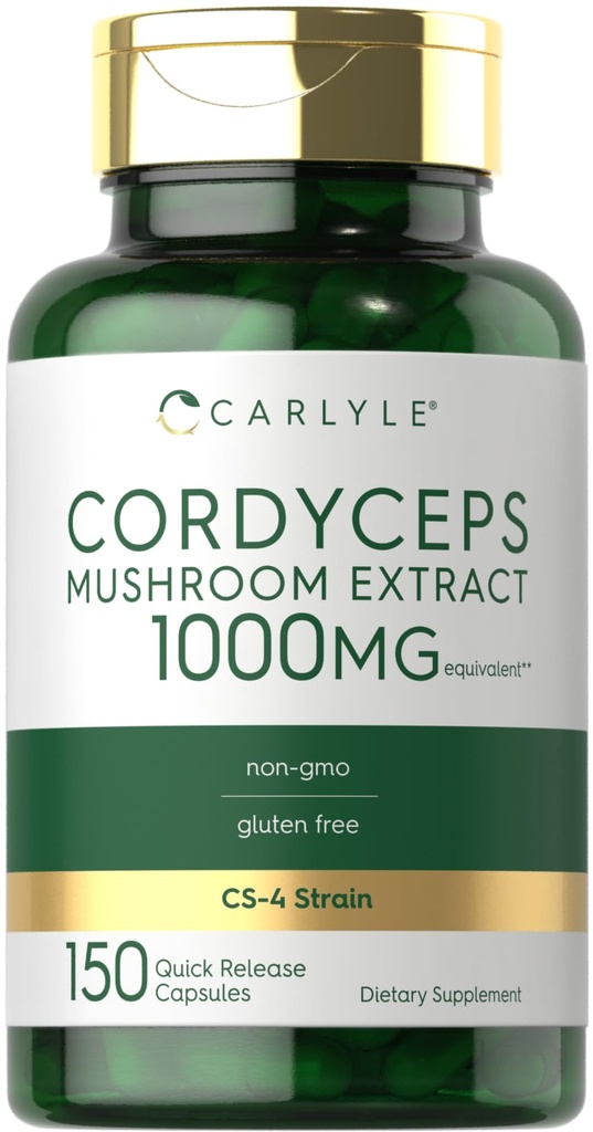 Carlyle Cordyceps Kapsule gob 1000mg 
