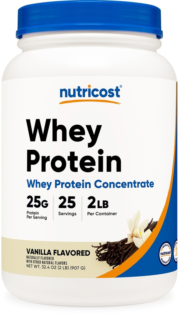 Nutricost Whey Protein Concentrat (Vanilla) 2LBS