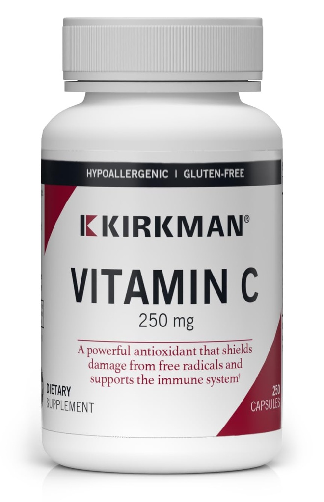 Kirkman – vitamin C 250 mg – hipo – 250 kapsul
