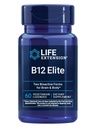 Life Extension B12 Elite, adenozilkobalamin, metilkobalamin, dve aktivni obliki za zdravje možganov in proizvodnjo dopamina, Non-GMO, Gluten-free, Vegetarian, 60 lozenges