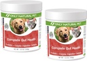 Samo naravni hišni komplet Gut Health Complex - Probiotiki in prebavni encim dopolnilo za pse in mačke - spodbuja zdravo prebavo, imunski sistem, Absorpcija hranil - 3,5oz Prašek (Pack of 2)