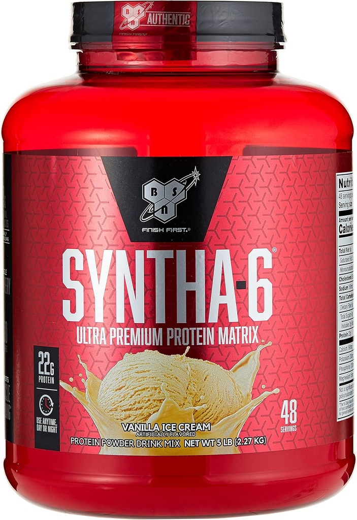 BSN SYNTHA-6 Beljakovinski prah, sladoled Vanilla, 80 Ounce
