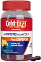 Hladno-EEZE Plus Obramba Naravne Citrus & Elderberry Cinkov žvečljivi geli, Homeopatsko hladno Remedy, skrajša skupne hladne simptome, spodbuja imuno zdravje s Sambucus Nigra, Echinacea & Rose Hips, 25 Ct