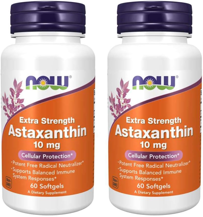 Zdaj živila Astaksantin 10mg 60 SoftGels (2 paket)