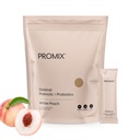ProMix Nutrition Prebiotiki in probiotiki, Bloating Relief za ženske, Gut Cleanse Detox za moške in imunske podpore - bele breskve - 30 Serving (Pack of 30)