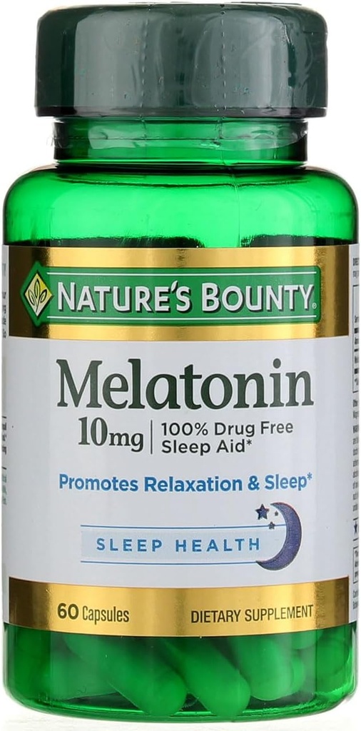 Bounty Melatonin 10 mg Kapsule 60 ea (paket z 2)