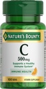 Bounty vitamin C narave tablete, vitamin dopolnilo, Podpira zdravo imunski sistem, 500mg, 100 Število