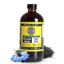 Pure Black Seed Oil - 100% Pure Nigella Sativa - Hladno stiskano - Vegan - Non GSO - 16 oz - v stekleni steklenici - Zeliščni po naravi
