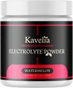 Ultra Premium Electrolyte Powder Keto Diet - Eterični minerali, vključno s kalcijom, magnezijem in kalijem, z vitamini C, D3 in K2 (regularna, lubenica)