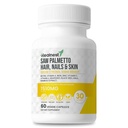 Lasje, nohti in nega kože z – Saw Palmetto, Biotin, Amla - 60 Ne-GMO, Gluten brezplačno, Veggie kapsule za moške in ženske