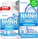 NMNH (Dihidronikotinamid mononukleotid) NMN Alternativni dodatek, 500 mg na odmerek NAD dodatek za povečanje NAD+ Ravni, za anti staranje, energijo, imuniteto, fokus, 60 veganskih kapsul